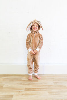 Easter Bunny Gift Box Onesie, 9 of 11