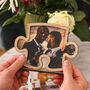 Personalised Gay Wedding Jigsaw Anniversary Photo Frame, thumbnail 1 of 7