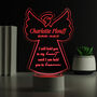 Personalised Angel Memorial Light Sign, thumbnail 5 of 9