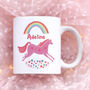 Personalised Rainbow Unicorn Mug, thumbnail 1 of 2