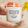 You're Amazing Affirmation Candle Gift For Friends, thumbnail 1 of 9