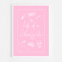 Life Of A Showgirl, Taylor Swift Inspired Print, thumbnail 8 of 8