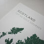 Scotland Golf Map And Checklist Top 50 Courses, thumbnail 4 of 7