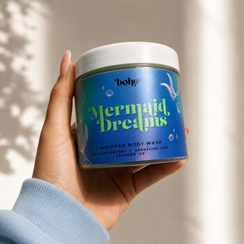 Handmade Mermaid Dreams Vegan Whipped Body Wash, 7 of 7
