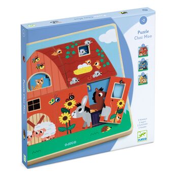 Layered Wooden Puzzles For Toddlers, 4 of 8