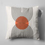 Bauhaus Retro Abstract Geometric Soft Cushion Cover, thumbnail 5 of 10