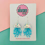 New Jellyfish Glitter Earrings *More Colours Available*, thumbnail 1 of 8