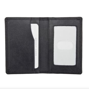 Personalised Men's Rfid Carbon Fibre Leather Credit Card Holder, 3 of 6