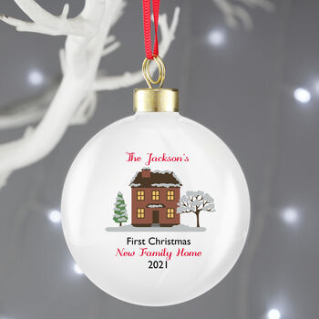 Personalised New Home Bauble, 4 of 6