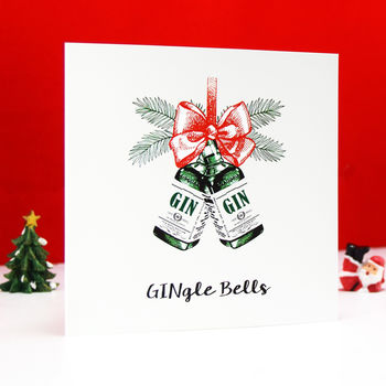 Gingle Bells Christmas Card, 4 of 5