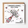 Personalised Congratulations Engagement Card, thumbnail 1 of 4