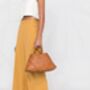 Hand Weaving Leather Bag Tote, thumbnail 2 of 12