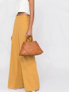 Hand Weaving Leather Bag Tote, 2 of 12