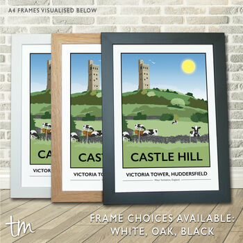 Castle Hill, Huddersfield, West Yorkshire Print, 2 of 5