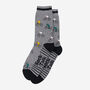 Men's Cycling Road Race Bamboo Socks Grey, thumbnail 2 of 4