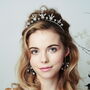 Celestial Star Wedding Crown And Earrings Set Orion, thumbnail 1 of 5