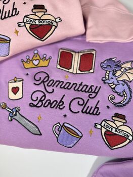 Romantasy Readers Club Embroidered Sweatshirt, 2 of 4