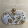 Off White Silk Oval Clutch Bag, thumbnail 6 of 10