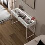 Cyrita Dressing Table With Mirror LED Lights, thumbnail 3 of 4