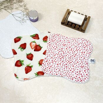 Face Wipes With Laundry Bag Red, 3 of 10