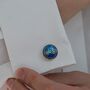 Stylish Hand Painted Bicycle Cufflinks, thumbnail 2 of 6