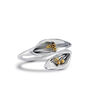 Adjustable Calla Lily Ring, thumbnail 3 of 5