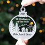 Personalised New Home Christmas Acrylic Bauble, thumbnail 1 of 3