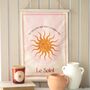 Le Soleil Sun Wall Hanging, thumbnail 1 of 4