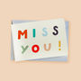 Miss You Friendship Card, thumbnail 5 of 5