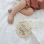 Personalised Baby Name Photo Prop Plaque | Wooden Newborn Announcement Sign, thumbnail 8 of 8