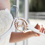Personalised Wreath Bride Hanger Charm, thumbnail 1 of 6