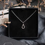 Sterling Silver Raindrop Necklace, thumbnail 1 of 5
