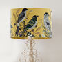 Fancy Flock Yellow Bird Lampshade, thumbnail 3 of 6