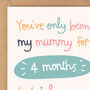 Personalised First Mother's Day Card For New Mum, thumbnail 6 of 6