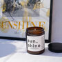 'Sunshine' Fig Scented Candle, thumbnail 2 of 3