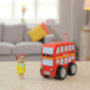 Wooden Mini London Bus With Removable Passenger, thumbnail 3 of 4