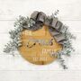 Personalised Family Christmas Wreath Plaque, thumbnail 1 of 10