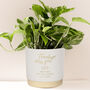Personalised Mother Of The Bride Indoor Plant Pot, thumbnail 1 of 6