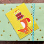 Mini Topsy Turvy Fox Card, thumbnail 1 of 5