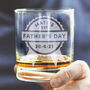 Personalised First Father's Day Glass, thumbnail 2 of 5