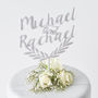 Personalised Grecian Wedding Cake Topper, thumbnail 6 of 11