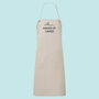 Personalised Maker Of Neck Tie Apron, thumbnail 9 of 9