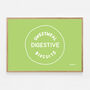 Digestive Biscuit Print Four Colour Options, thumbnail 2 of 10