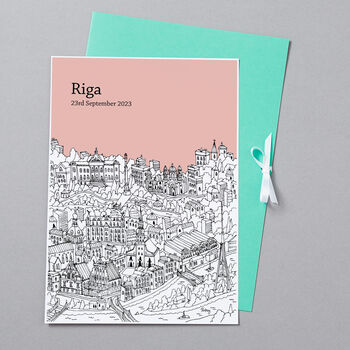 Personalised Riga Print, 5 of 9