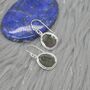 Moss Agate Sterling Silver Earrings, thumbnail 1 of 8