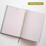 2027 Diary | A5 Hardcover Week To View | Sage Stripe, thumbnail 8 of 10