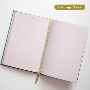 2027 Diary | A5 Hardcover Week To View | Sage Stripe, 8 of 10