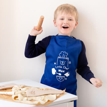 Personalised Little Chef Apron Baking Activity Gift Set, 3 of 8