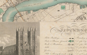 Personalised C And J Greenwood 1830 Old Map Of London, 3 of 6