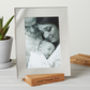 Silver Photo Frame With Personalised Stand, thumbnail 8 of 11